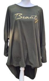 Shirt Beauty zwart of groen