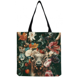 Shopper met print