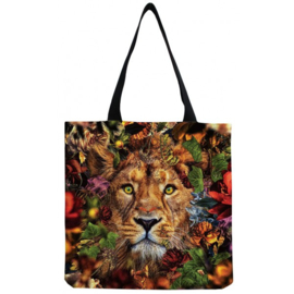 Shopper met print