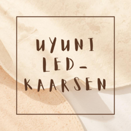 Uyuni LED kaarsen 