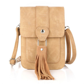 Telefoontasje Sophie beige of camel