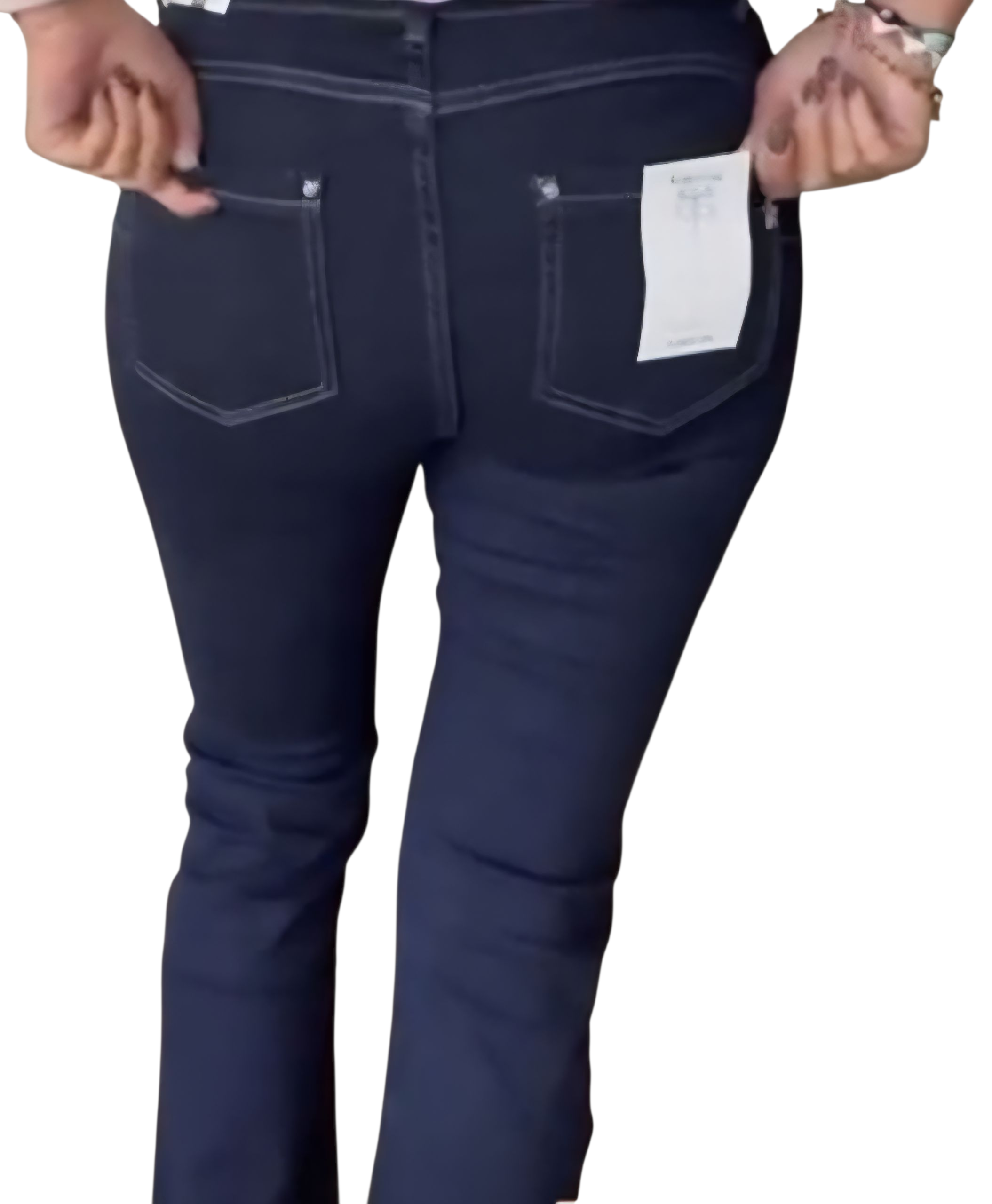 Karostar Flared Jeans  donkerblauw