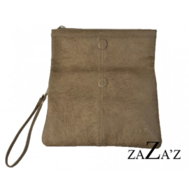 Vouwtas Zaza's taupe