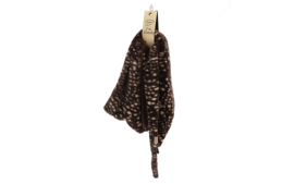 Legno driehoeksjaal van zacht faux fur – diverse prints