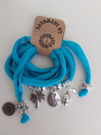 Ibiza armband caribean blue