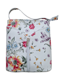 Leren tas Flora