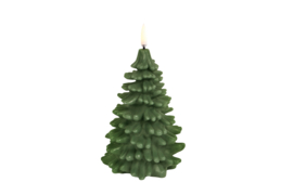 Uyuni LED kaars Kerstboom  10 cm x 15 cm (groen of wit)