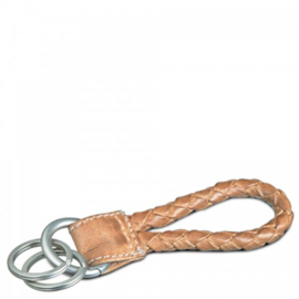 Sleutelhanger van leer