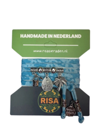 Risa Armband met zilveren bedels