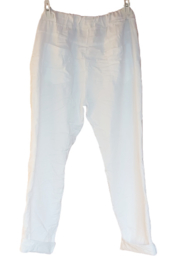 Stretch broek  in de kleur wit grijs of roze.