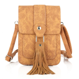 Telefoontasje Sophie beige of camel