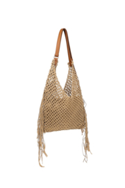 Grote gehaakte schoudertas – Bohemian & Ibiza stijl