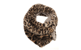 Legno driehoeksjaal van zacht faux fur – diverse prints