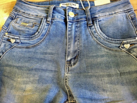 Baggy Karostar jeans Met hartknoopjes