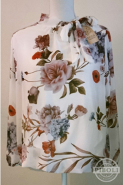 Bloes bloemen met strik