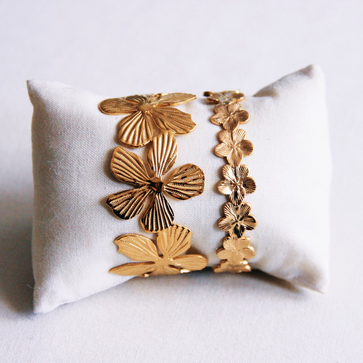 Bangle Armband bloemen