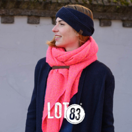 Lot83 Sjaal Jet Neon Fuchsia