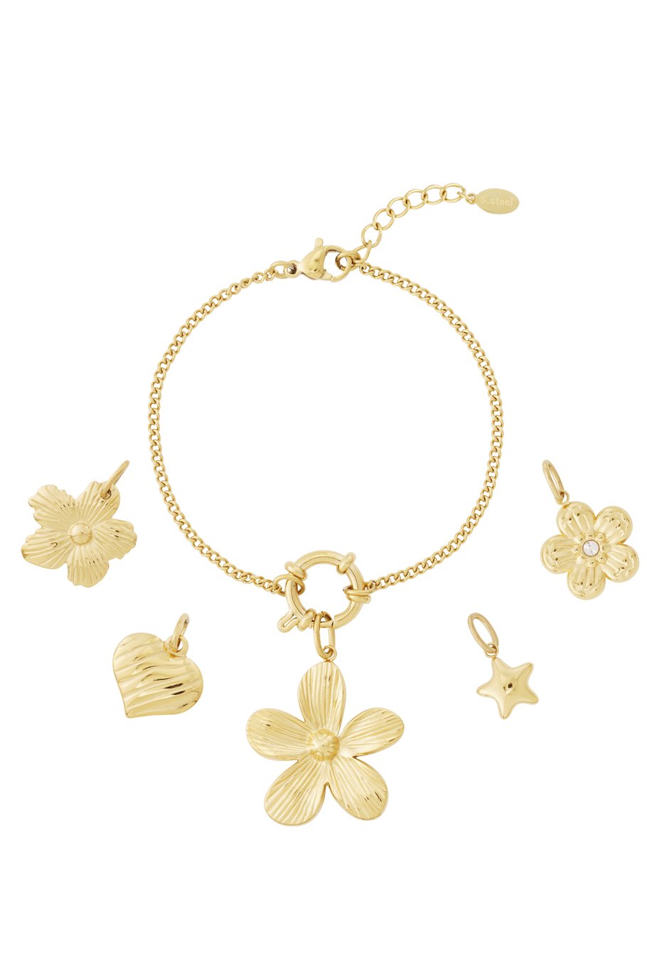 Armband mix en match bloem