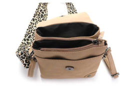 Crossbodytasje New Metz panter