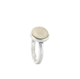 Qoss ring Mikki creme