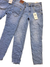 Baggy Karostar jeans Met hartknoopjes