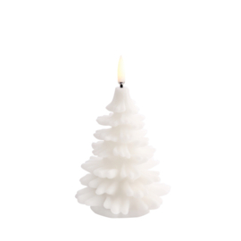 Uyuni LED kaars Kerstboom  10 cm x 15 cm (groen of wit)
