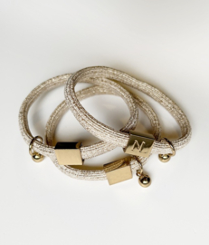 Noordliving armband/haarelastiek