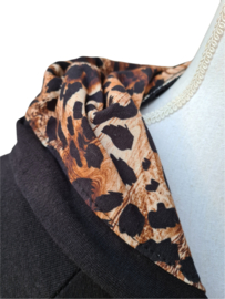 Comfy vest met capuchon