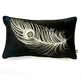 Kussen Dandy Zwart/Goud Ulster Weavers Home
