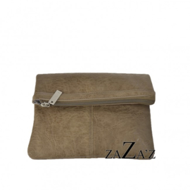 Vouwtas Zaza's taupe