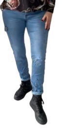 Karostar jeans met zakken aan de zijkanten