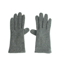 Handschoenen ster grijs