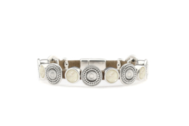 Qoss armband Nicolette creme