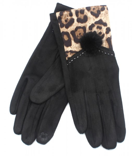 Handschoenen animal zwart