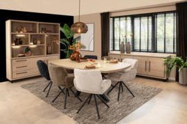 DRESSOIR LA 2 DEURS/3 LADEN LAMULUX