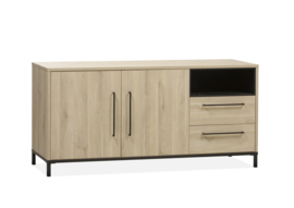 BRIT DRESSOIR 2 DR/2LA/1 OPEN LAMULUX