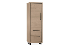 WANDKAST LA 1 DEUR/2 LADEN LAMULUX