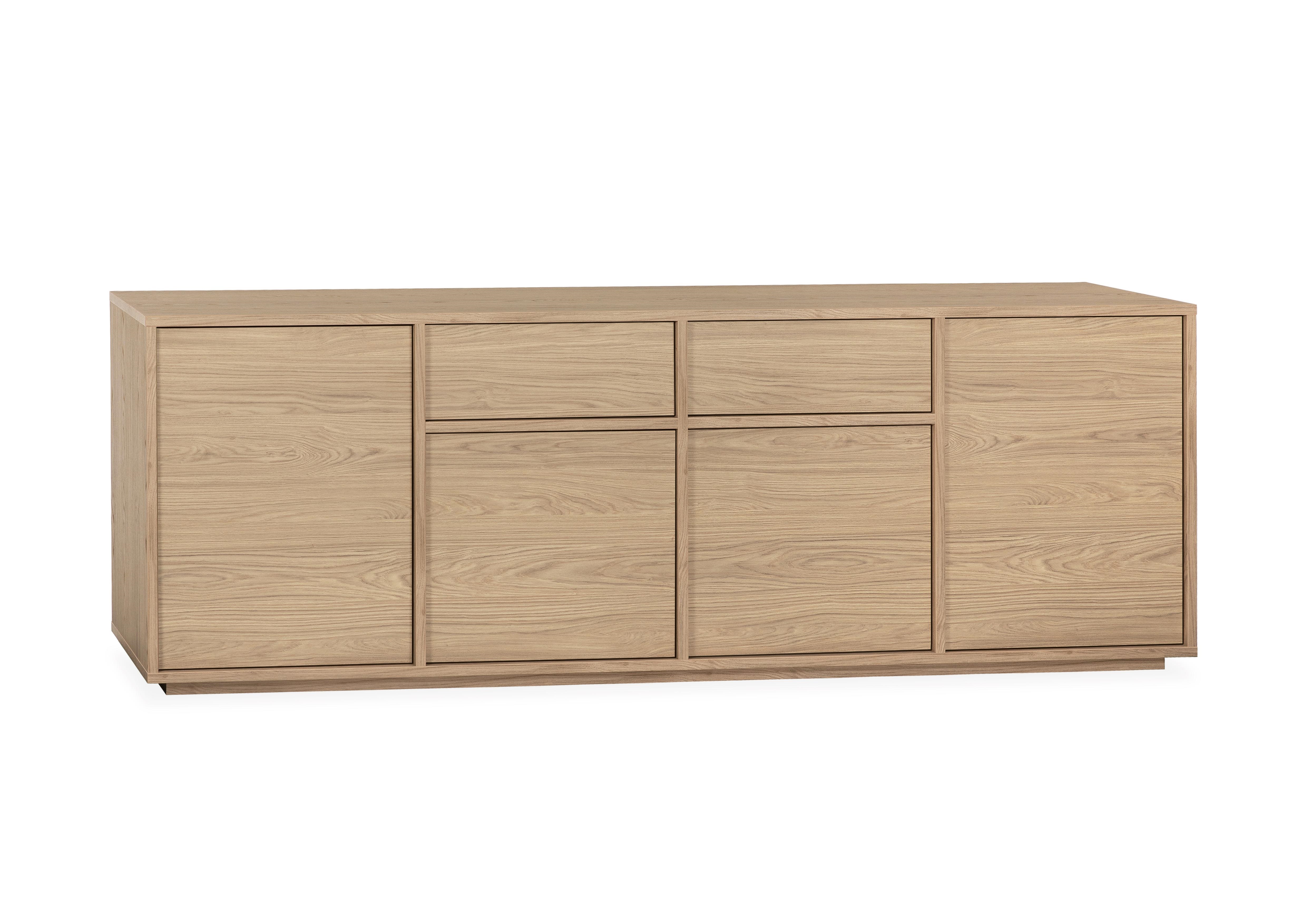 DRESSOIR TO 4 DEURS/2 LADEN LAMULUX