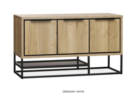 SQUADRA DRESSOIR 3 DEURS LAMULUX 90 x 164 x 45 cm (h x b x d)