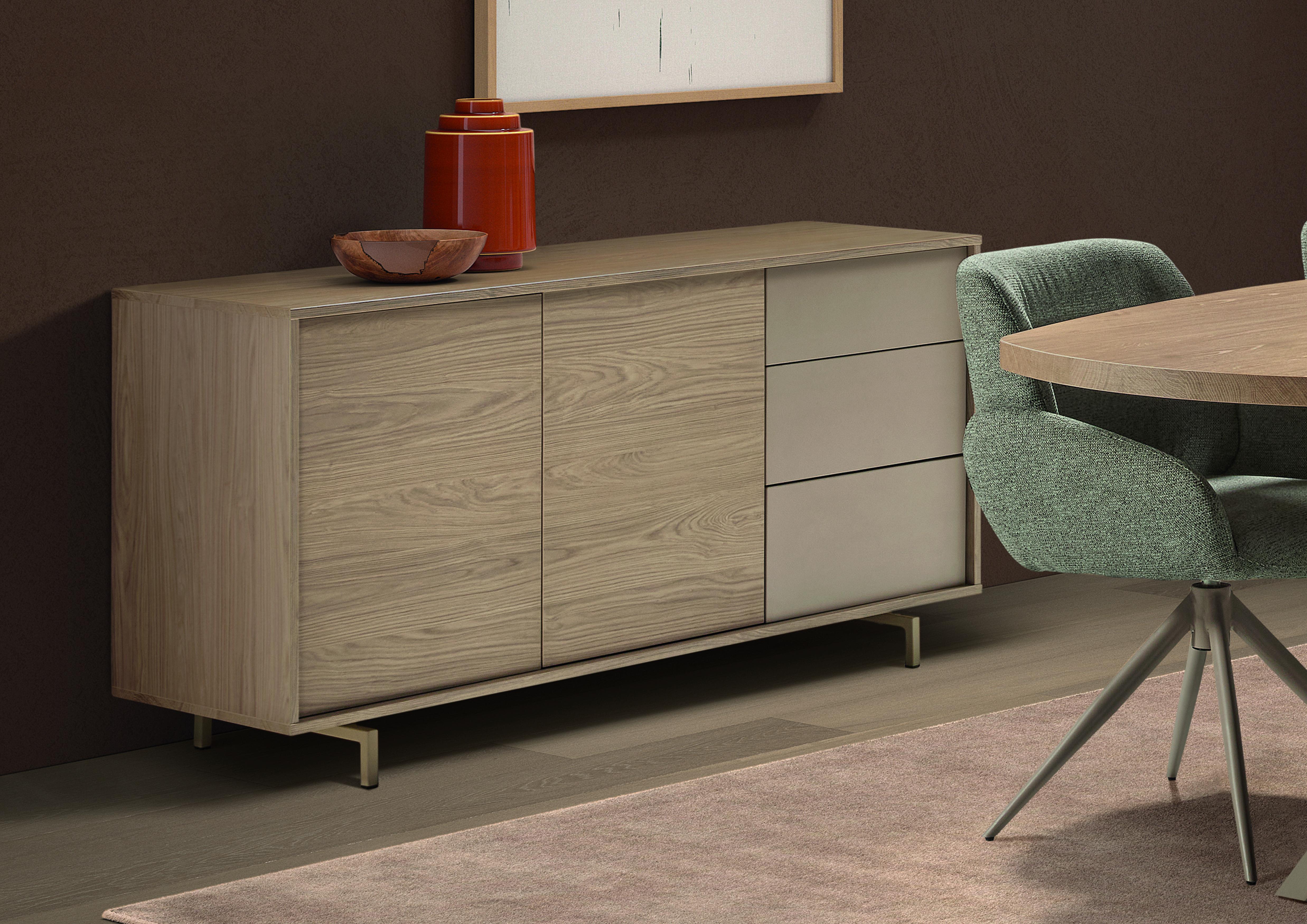 DEVO DRESSOIR GROOT 2 DEURS/3 LADEN LAMULUX