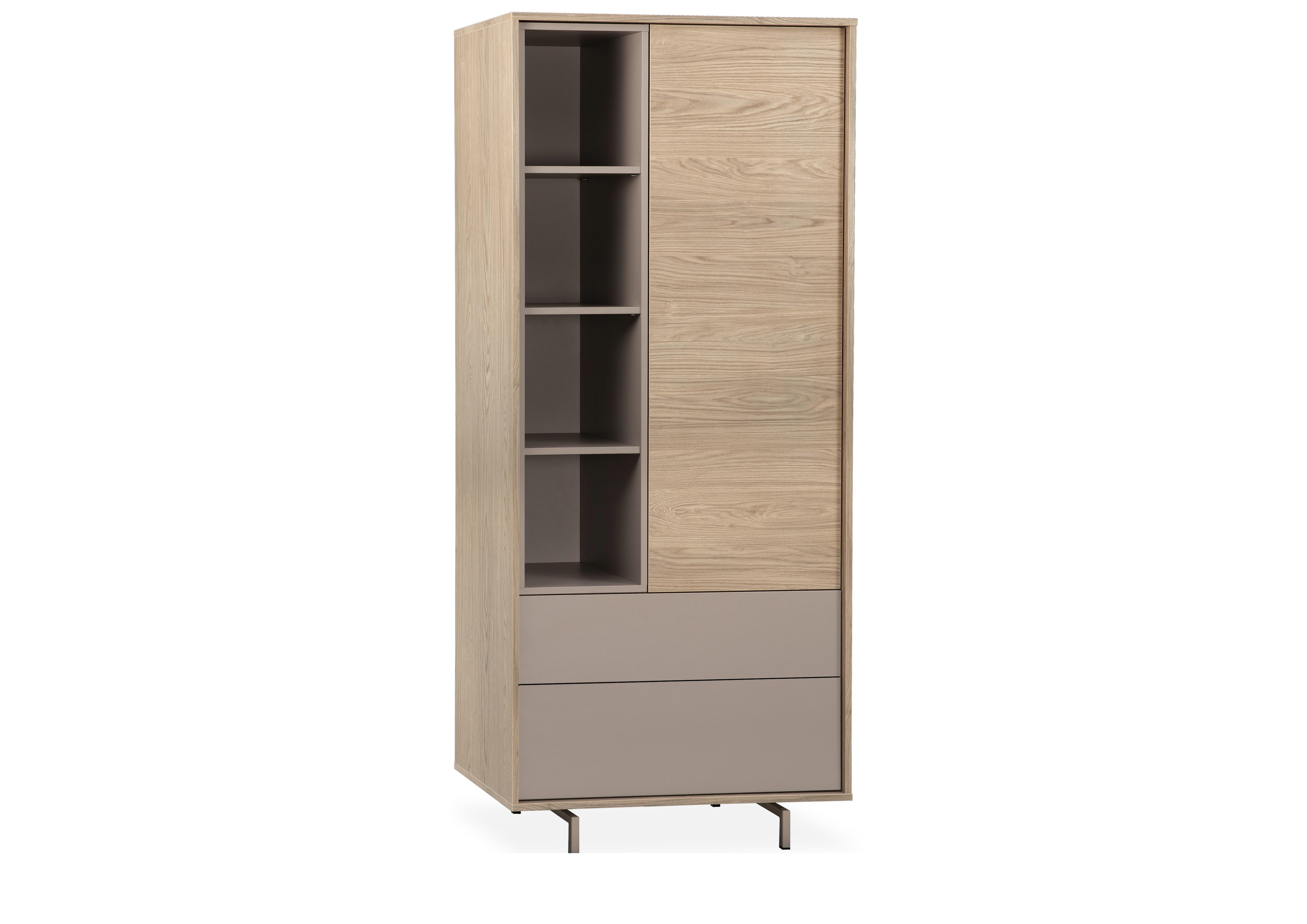 DEVO WANDKAST 1 DR/2LA/4 OPEN LAMULUX