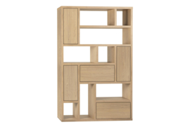 WANDKAST DENT GROOT 3 DR/2LA/8 OPEN LAMULUX