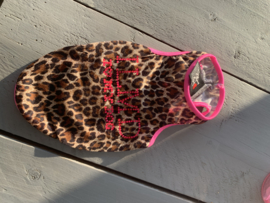 Shirt fluo leopard pink
