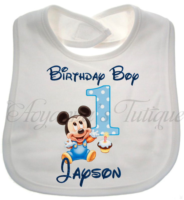 Goede Verjaardag shirt | Mickey 1st birthday | Verjaardag shirt OD-12