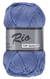 Rio katoen garen blauw 022