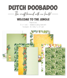 Designpapier Welcome to the Jungle 3x4 sheets