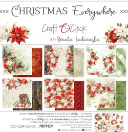 Paper Pack 30x30 cm Christmas Everywhere