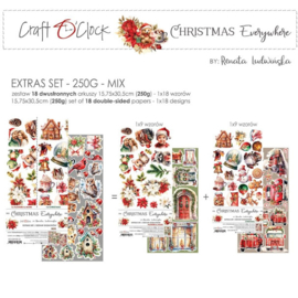 Craft O Clock Extras Set Mix 15x30 cm Christmas Everywhere