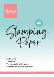 24 vel Stamping Paper A6