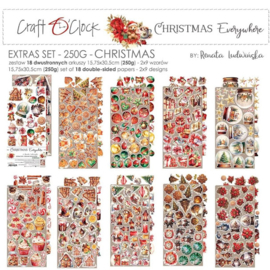 Craft O Clock Extras Set Winter 15x30 cm Christmas Everywhere